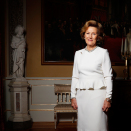 Her Majesty Queen Sonja photographed on the occasion of the King and Queen's 80th anniversaries in 2017. Photo: Lise Åserud, NTB scanpix.